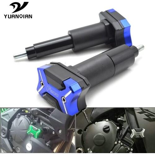 Motorcycle Accessories CNC Aluminum Frame Crash Pads Engine Case Sliders Protector Falling Protector For BMW F800R 2015-2016