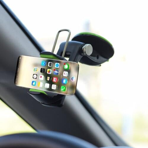 Car Suction Cup Phone Holder Windshield Telefoonhouder Auto For Samsung iPhone GPS Support Smartphone Voiture Phone Holder Stand