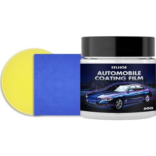 Car Wax Crystal Hard Wax Paint Care Scratch Repair Maintenance Wax Paint Surface Coating Free Sponge And Towel