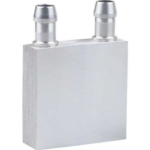 40*40mm 40*80mm Primary Aluminum Water Cooling Block For Liquid Water Cooler Heat Sink System For PC Laptop CPU Newest