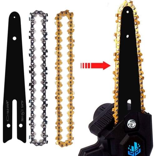 6 Inch Chains 45/59/72/76 Drive Link Chainsaw for Wood Cutting Chainsaw Parts Chainsaw Chain for Cutting Lumbers