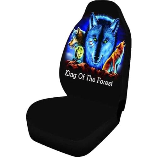 Fashion Universal Car Front Seat Covers Mesh Fit Most Cars Covers With Tire Track Detail Styling Car Seat Protector