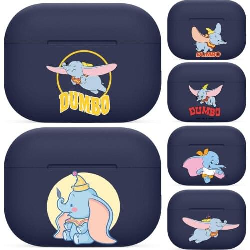 Dumbo For Airpods pro 3 case Protective Bluetooth Wireless Earphone Cover Air Pods airpod case air pod cases Navy 1 2