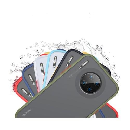 For OnePlus 7T Case Hard PC Transparent Matte Slim shockproof Protective Back Cover case for one plus 7t oneplus7t 1+7T shell