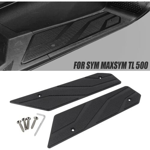 For SYM MAXSYM TL 500 TL500 Motorcycle Footboard Steps Motorbike Foot Plate Foot Board