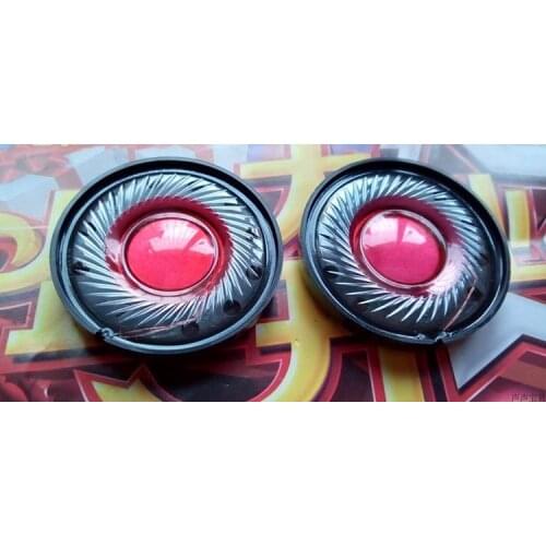 GHXAMP 40mm Headphone Speaker Unit Headset Driver 32ohm Dome Composite Film 2019 High Quality Repair Parts For Studio 1.0 2pcs