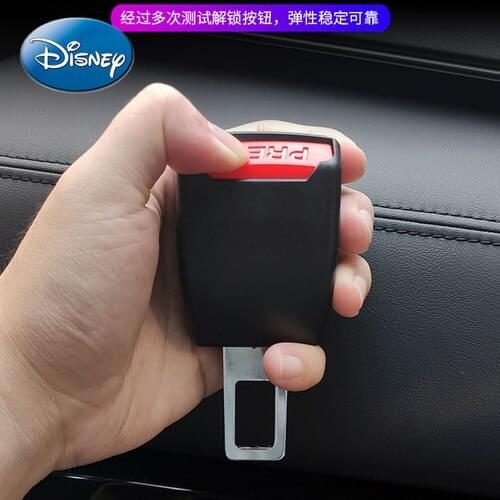 Disney Mickey Mouse Minnie Car Trend Brand Unisex Cute Lock Tongue Creative Seat Belt Card Card