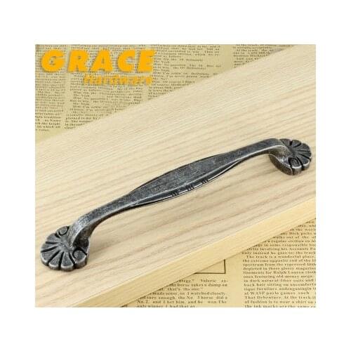Antique American Style Furniture Handles Modern Drawer Cabinet Door Handle(C.C.:128mm L:171mm)