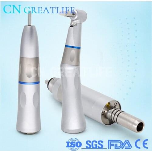 Being Style Surgical Handpiece Kit Inner Water Spray Push Button Air Motor Dental Handpiece Low Speed Contra Angle