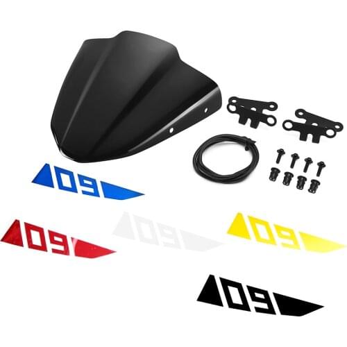 Small Windscreen Motorcycle Accessories Small Windshield For MT09 FZ09 2017 2018 2019 For Yamaha MT09 MT 09