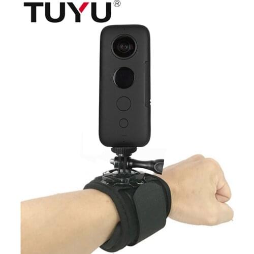 TUYU 360 Degree Rotation Hand Wrist Strap for Insta 360 One X GoPro Hero 8 7 5 6 Session Xiaomi Yi 4KAccessory