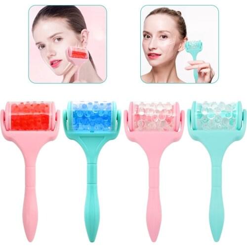 Handheld Face Ice Roller Cold Compress Pain Relief Skin Tightening Cooling Massager Face Lift