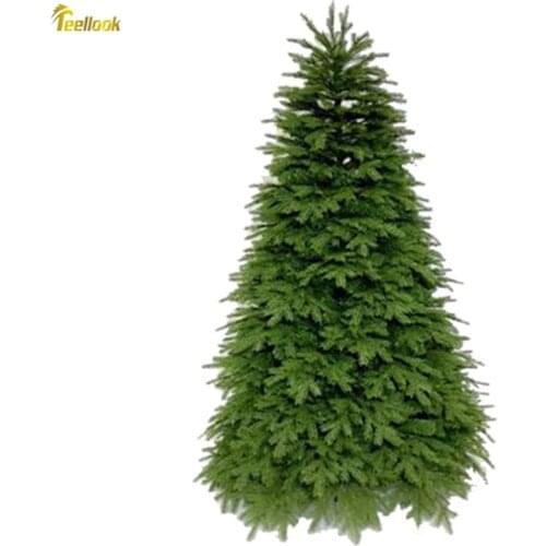 Teellook 1.2M / 1.5M / 1.8M / 2.1M / 2.4M / PE Leaves Christmas Tree Christmas Home Furnishings Hotel Decoration Products