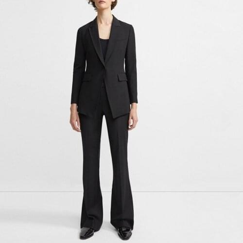 Jacket +pants womens suits 2-piece blazer trousers women casual office lady suit womens pants suits custom made костюм женский