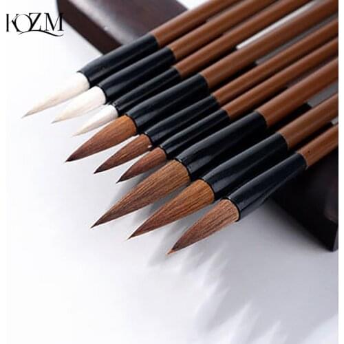 1pc Excellent Quality Chinese Calligraphy Brushes Pen For Weasel Hair Brush