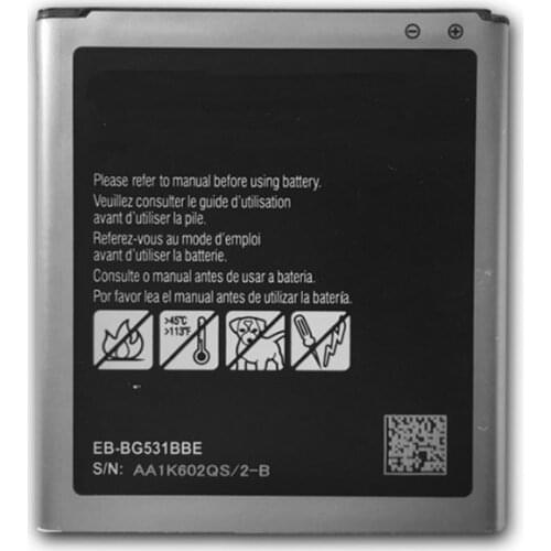 10pcs /lot 2600mAh EB-BG530BBC Battery For Samsung G5308W G5309W G530F G531H G5306 J5 J500 J5008 J5009 J500H J500F J3 J320