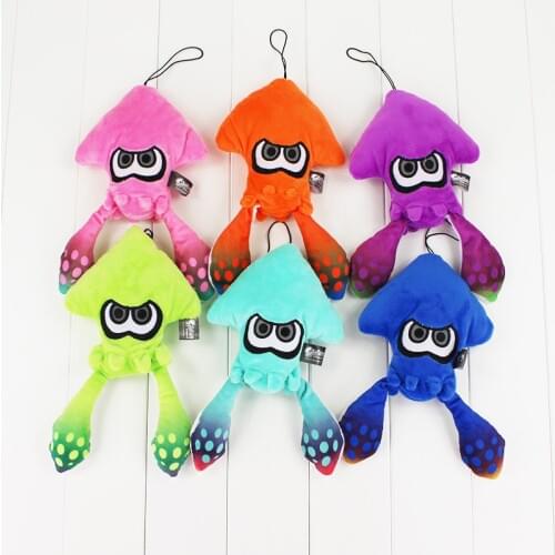 25cm Splatoon Inkling Squid Plush Doll Toy stuffed animal doll Pendant cute Christmas gift for kids