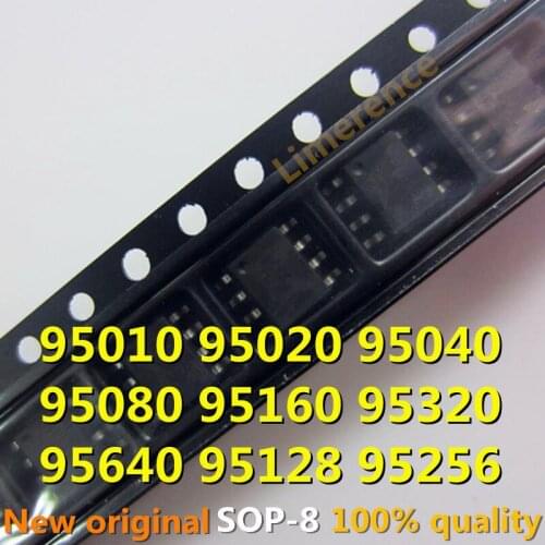 5PCS 95010 95020 95040 95080 95160 95320 95640 95128 95256 SOP8 SOP-8 SMD New and Original IC