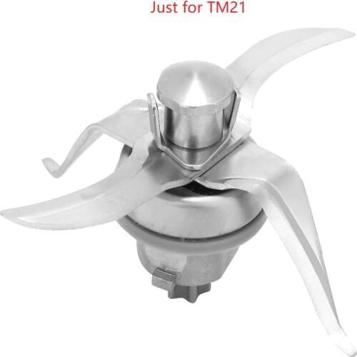 Aluminum Blender Blade Replacement Accessories Parts Fit for Vorwerk Thermomix TM21 EM Kitchen Blade Fruit Cutter Access