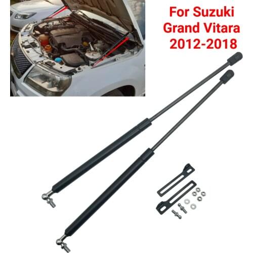 Car Front Engine Cover Bonnet Hood Shock Lift Struts Bar Support Rod Arm Gas Spring For Suzuki Grand Vitara 2012 2013 2014 -2018