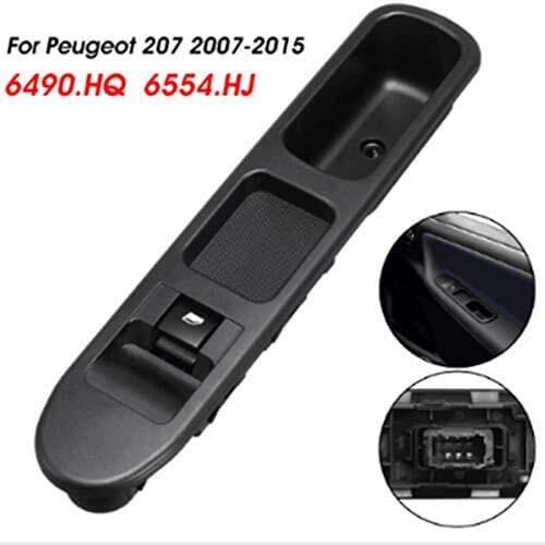 Car accessries 6 Pins Electric Power Window Control Switch Passenger/Driver Side For Peugeot 207 2007-2015 6490HQ 6554HJ