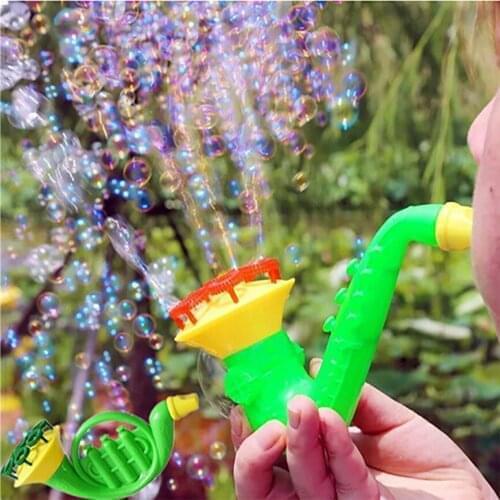 Water Blowing Toys Bubble Gun Soap Bubble Blower Outdoor Kids Child Toys For Under 14 years old