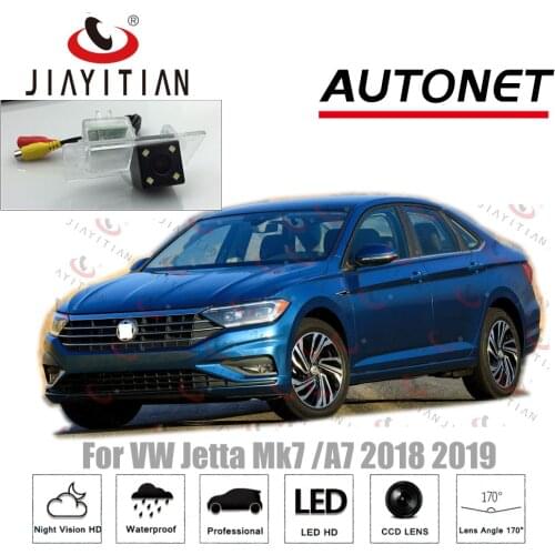 JIAYITIAN Rear View Camera For VW Jetta Mk7/A7 2018 2019 CCD Night Vision Backup camera license plate camera Reverse Camera