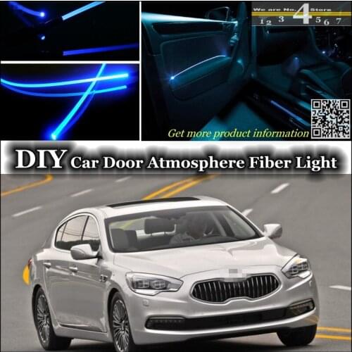 Interior Ambient Light Tuning Atmosphere Fiber Optic Band Lights For KIA GT K9 K900 / Quoris Inside Door Panel illumination
