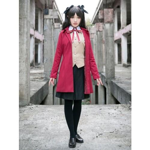 Fate Zero Fate stay night Rin Tohsaka cosplay costumes halloween costumes
