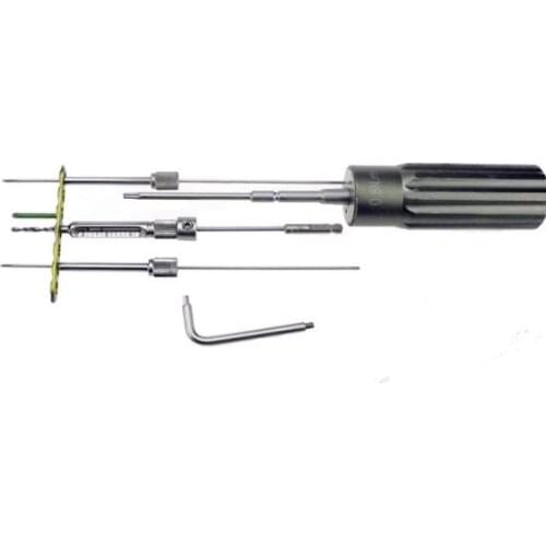 Medical Orthopedic instrument 2.7 locking system tool set orthopedist&VET use tool set for bone care pure titanium plate locking