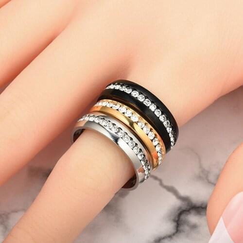 Men Fashion Jewelry Magnetic Health Ring Keep Slim Lose Weight Keep fit Slim for Women multi color Stylish Metal touch