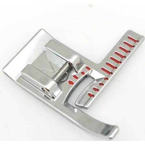 Distinctive Stitch Guide Sewing Machine Presser Foot - Fits All Low Shank Snap-On Singer*, Brother, Babylock, Euro-Pro 5BB5365