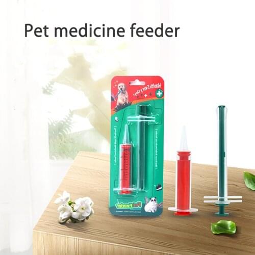 Pet Medicine Feeder Syringe Tablet Pill Gun Piller Push Dispenser Medicine Water Milk Syringes Pet Tube Feeder For Cats Rabbit