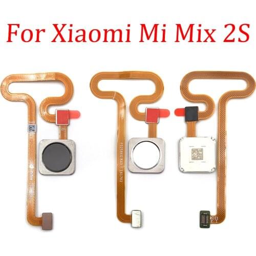 Repair Fingerprint Scanner For Xiaomi Mix 2S Mix2S ID Home Button Fingerprint Menu Return Key Recognition Sensor Flex Cable