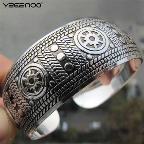 Tibetan Silver Cuff Bracelets For Women Wholesal Tibetan Jewelry Bangles Bracelet Antique Vintage Anchor Silver New Arrival