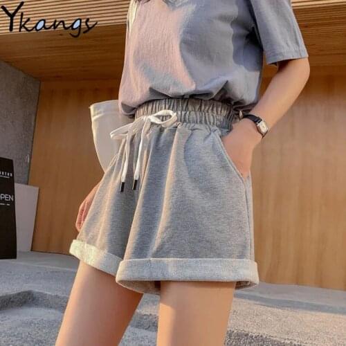 Women Korean Style Summer Fashion Biker Punk Cycling Casual Shorts Joggers Gothic Aesthetic Harajuku Fitness Streetwear Shorts