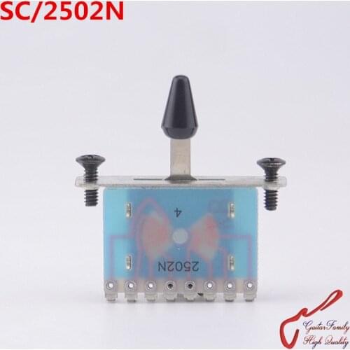 1 Piece GuitarFamily 2502N 5-Way Guitar Pickup Selector Switch ( #1229 ) MADE IN KOREA