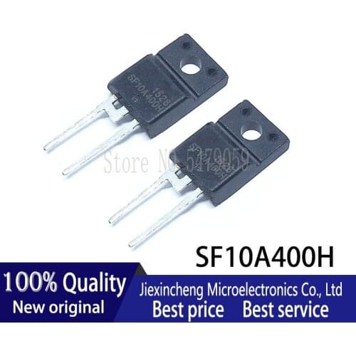 10PCS SF10A400H TO-220F Fast Recovery Diode 10A 400V 100% new original
