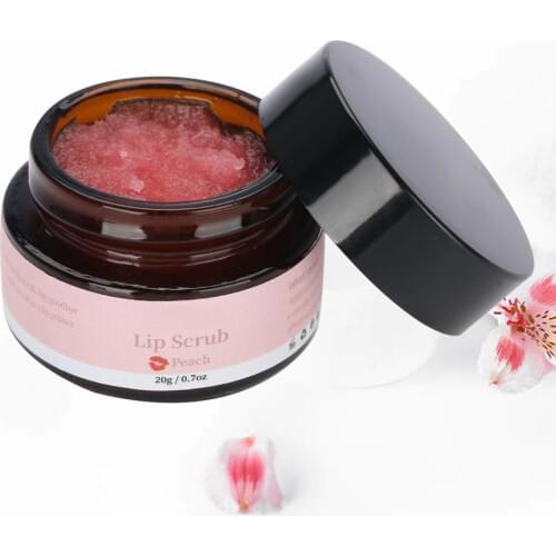 20g Lip Exfoliator Gently Moisturizing Lip Scrub Nourishing Lipstick Remove Dead Skin Lip Cuticles Lips Film Cream