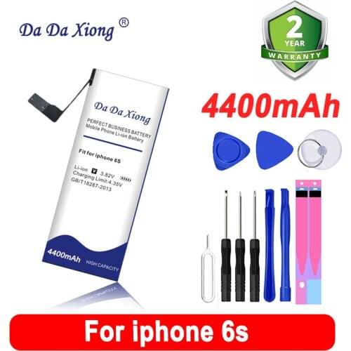 Original Da Da Xiong 4000mAh high capacity Battery For iPhone 6S Cell Phone batteries