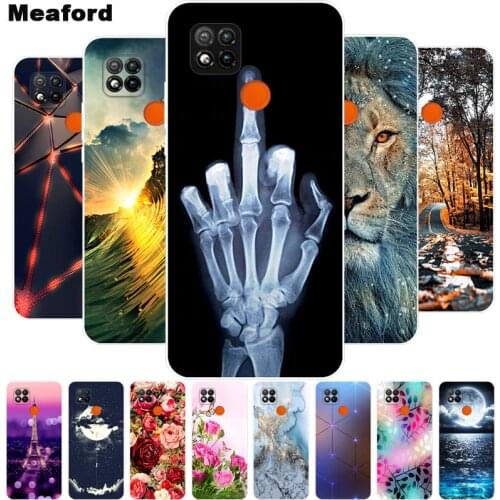 6.53" For Xiaomi Redmi 9C Case Phone Cover Soft Silicone Back Case for Xiaomi Redmi 9C NFC Shockproof Cover Redmi 9 C NFC Coque
