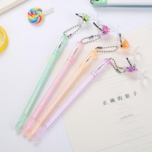 Goblet Gel Pen Novelty Cartoon Cool Pens Creative Stationery Cute Pens Black Ink Writing Kawaii Pen office accessories