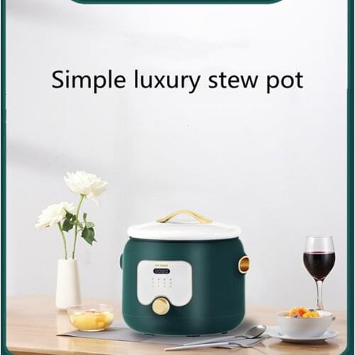 JRM0416 Tonze Electric Stewing Pot Ceramic Soup Home Automatic Fast Stewing Porridge Pot Large Capacity Pot 24-hour Appointment