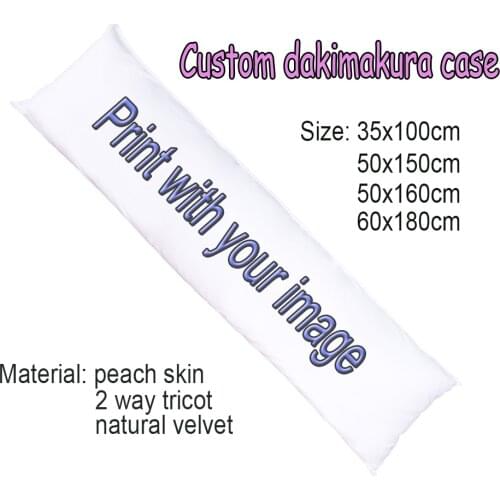 MGF Custom Image Decorative Pillow Case Anime Dakimakura Pillow Case Cover