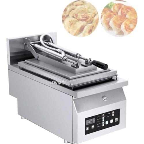 2021 New Product Commercial Parallel Bars Electric Automatic Fried Dumpling Machine Horizontal Bar Fried Dumpling Machine