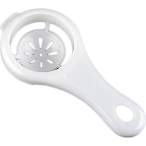 New Plastic Egg Yolk White Separator Eco Friendly PP Food Grade Material Egg Divider Tools