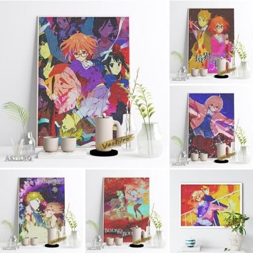 Beyond The Boundary Anime Poster Japanese Manga Character Print Art Canvas Painting Otaku Bedroom Home Decor Wall Stickers Gift
