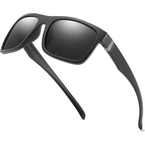 Polaroid sunglasses Unisex Square Vintage Sun Glasses Famous Brand Sunglases polarized Sunglasses retro Feminino For Women Men