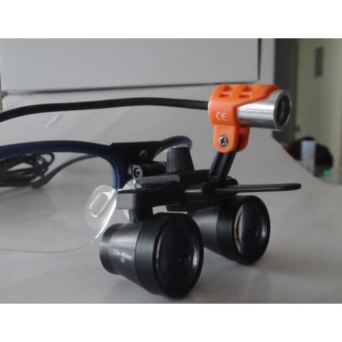 TAOS 2.5X Dental Loupes medical Magnifier surgical magnifying glass with led headlight