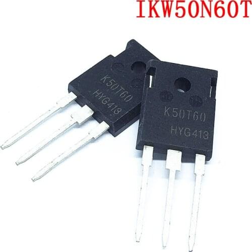 1PCS K50T60 IKW50N60T 50N60 TO-247 50A 600V IGBT transistor ,new original